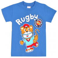 15-140146 "Rugby" Футболка для мальчика, 1-4 года, голубой 15-140146 "Rugby" Футболка для мальчика, 1-4 года, голубой