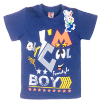 15-140147 "Boy" Футболка для мальчика, 1-4 года, синий 15-140147 "Boy" Футболка для мальчика, 1-4 года, синий