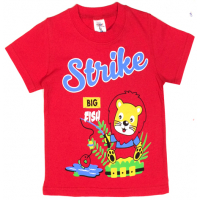 15-140156 "Strike" Футболка для мальчика, 1-4 года, красный 15-140156 "Strike" Футболка для мальчика, 1-4 года, красный