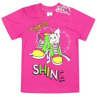 15-140264 "Shine" Футболка для девочки, 1-4 года, т-розовый 15-140264 "Shine" Футболка для девочки, 1-4 года, т-розовый