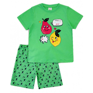 15-252201 "Fruits" Комплект для девочки, 2-5 лет, зеленый 15-252201 "Fruits" Комплект для девочки, 2-5 лет, зеленый