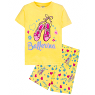 15-252204 "Ballerina" Комплект для девочки, 2-5 лет, желтый 15-252204 "Ballerina" Комплект для девочки, 2-5 лет, желтый