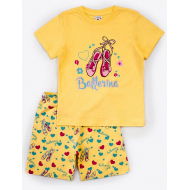 15-252204 "Ballerina" Комплект для девочки, 2-5 лет, желтый 15-252204 "Ballerina" Комплект для девочки, 2-5 лет, желтый