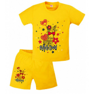 15-372234 Комплект для девочек, 3-7 лет, желтый 15-372234 Комплект для девочек, 3-7 лет, желтый