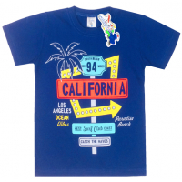 15-480135 "California" Футболка для мальчика, 4-8 лет, синий 15-480135 "California" Футболка для мальчика, 4-8 лет, синий