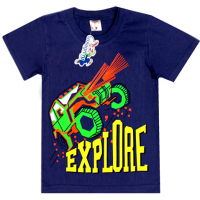15-480143 "Explore" Футболка для мальчика, 4-8 лет, синий 15-480143 "Explore" Футболка для мальчика, 4-8 лет, синий