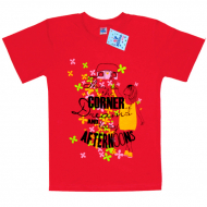 15-9130204 "Corner" футболка для девочек, 9-13 лет, гранат 15-9130204 "Corner" футболка для девочек, 9-13 лет, гранат
