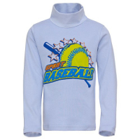 45-581106 "Baseball" водолазка 5-8 лет, голубой 45-581106 "Baseball" водолазка 5-8 лет, голубой