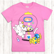 47-580210 Футболка для девочки, 5-8 лет, св-сиреневый 47-580210 Футболка для девочки, 5-8 лет, св-сиреневый
