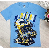 47-580114 Футболка для мальчика, 5-8 лет, голубой 47-580114 Футболка для мальчика, 5-8 лет, голубой