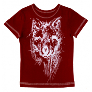 50-0204930 "Wolf" Футболка для мальчика, террактовый 50-0204930 "Wolf" Футболка для мальчика, террактовый