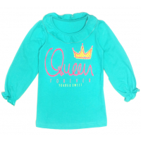 50-0203624 "Queen" Джемпер для девочки, мятный 50-0203624 "Queen" Джемпер для девочки, мятный