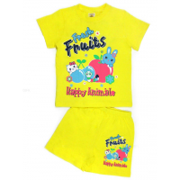 15-142215 "FRESH FRUITS" комплект, 1-4 года, желтый 15-142215 "FRESH FRUITS" комплект, 1-4 года, желтый