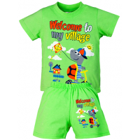 15-142173 "Welcome" комплект для мальчика, 1-4 года, салатовый 15-142173 "Welcome" комплект для мальчика, 1-4 года, салатовый