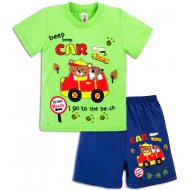 15-142109 "CAR BEAR" комплект, 1-4 года, салатовый 15-142109 "CAR BEAR" комплект, 1-4 года, салатовый