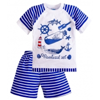 11-372151 "Nautical Set" комплект для мальчиков, 3-7 лет, синий 11-372151 "Nautical Set" комплект для мальчиков, 3-7 лет, синий