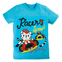10-140103 "RACER" футболка, 1-4 года, бирюза 10-140103 "RACER" футболка, 1-4 года, бирюза