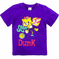 15-140109 "SLAM DUNK" Футболка для мальчиков, 1-4 года, ультрамарин 15-140109 "SLAM DUNK" Футболка для мальчиков, 1-4 года, ультрамарин