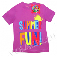15-140288 "Summer Fun" футболка, 1-4 года, сиреневый 15-140288 "Summer Fun" футболка, 1-4 года, сиреневый