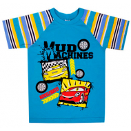 11-370133 "MudMachines" Футболка, 3-7 лет 11-370133 "MudMachines" Футболка, 3-7 лет