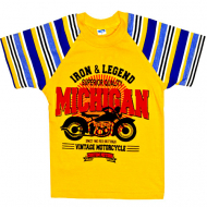 11-370136 "Michigan" Футболка, 3-7 лет, жёлтый 11-370136 "Michigan" Футболка, 3-7 лет, жёлтый