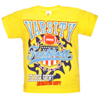 15-480117 "VARSITY" Футболка, 4-8 лет, желтый 15-480117 "VARSITY" Футболка, 4-8 лет, желтый