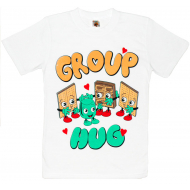 81202-32 "GROUP HUG" Футболка для девочек, 8-12 лет 81202-32 "GROUP HUG" Футболка для девочек, 8-12 лет