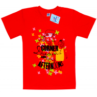 91302-27 "Corner" футболка для девочек, 9-13 лет, красный 91302-27 "Corner" футболка для девочек, 9-13 лет, красный