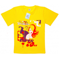 15-9130203 "Glamoreze" футболка для девочек, 9-13 лет, жёлтый 15-9130203 "Glamoreze" футболка для девочек, 9-13 лет, жёлтый