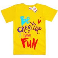 91302-5 "CREATIVE" футболка для девочек 9-13 лет 91302-5 "CREATIVE" футболка для девочек 9-13 лет