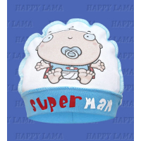 Л-ку 316 "Happy Lama" Шапочка "Super Man" Л-ку 316 "Happy Lama" Шапочка "Super Man"