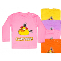 04-0233 "Птичка" Кофта для девочек, интерлок, 86-104 04-0233 "Птичка" Кофта для девочек, интерлок, 86-104
