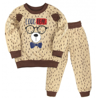10-148119 "Cool Bear" Костюм для мальчика, 1-4 года, бежевый 10-148119 "Cool Bear" Костюм для мальчика, 1-4 года, бежевый