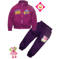 10-378202 "LADY" Костюм для девочки, 3-7 лет, фиолетовый\лиловый 10-378202 "LADY" Костюм для девочки, 3-7 лет, фиолетовый\лиловый