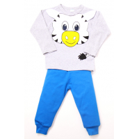 11-1481260 "ZEBRA" Костюм, 1-4 года, серый\синий 11-1481260 "ZEBRA" Костюм, 1-4 года, серый\синий