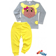 11-148241 "SWEET SHEEP" Пижама, 1-4 года, серый\желтый 11-148241 "SWEET SHEEP" Пижама, 1-4 года, серый\желтый
