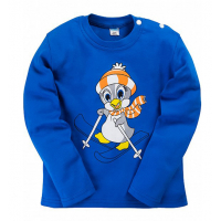 11-251106 "PENQUIN" Лонгслив, интерлок, 2-5 лет, синий 11-251106 "PENQUIN" Лонгслив, интерлок, 2-5 лет, синий