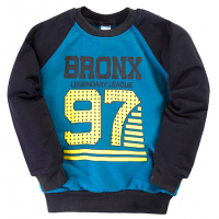 11-251120 "BRONX" Толстовка для мальчика, 2-5 лет, индиго 11-251120 "BRONX" Толстовка для мальчика, 2-5 лет, индиго