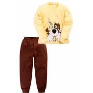 11-258114 "PUPPY" Пижама, 2-5 лет, желтый\коричневый 11-258114 "PUPPY" Пижама, 2-5 лет, желтый\коричневый