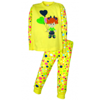 11-258226 "PARTY" Пижама, интерлок, 2-5 лет, желтый 11-258226 "PARTY" Пижама, интерлок, 2-5 лет, желтый