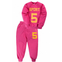 11-258264 "SPORT" Костюм для девочки, 2-5 лет, малиновый 11-258264 "SPORT" Костюм для девочки, 2-5 лет, малиновый