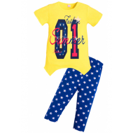 11-37328 "Fashion №1" комплект туника с бриджами, 3-7 лет, желтый 11-37328 "Fashion №1" комплект туника с бриджами, 3-7 лет, желтый