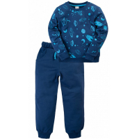11-378121 "Space" Костюм для мальчика, 3-7 лет, синий 11-378121 "Space" Костюм для мальчика, 3-7 лет, синий