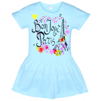 11-69611 "BONJOUR" Платье, 6-9 лет, бирюза 11-69611 "BONJOUR" Платье, 6-9 лет, бирюза