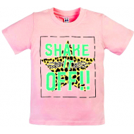 11-9120204 "SHAKE" футболка для девочек 9-12 лет, розовый 11-9120204 "SHAKE" футболка для девочек 9-12 лет, розовый