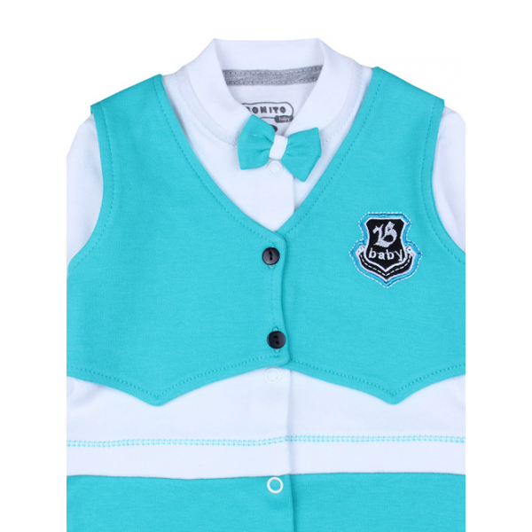 20-4811 Комбинезон для малыша, 62-80, серый