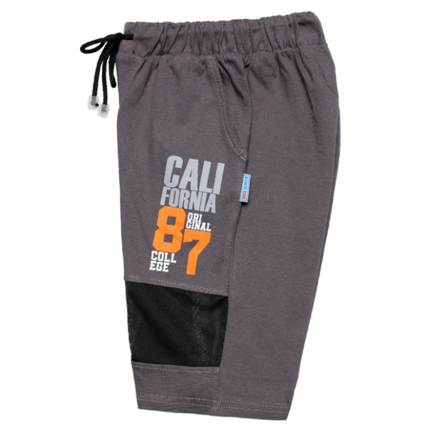 20-14291 Шорты для мальчика, 8-12 лет, меланж