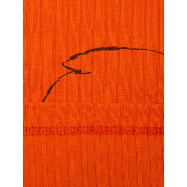 20-1297-2 Водолазка кашкорсе (лапша), 86-92, оранжевый