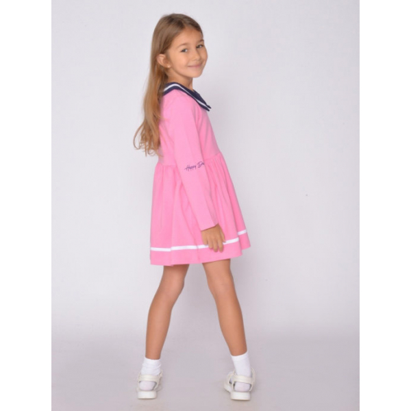 20-1502-1 Платье для девочки, 3-7 лет, розовый