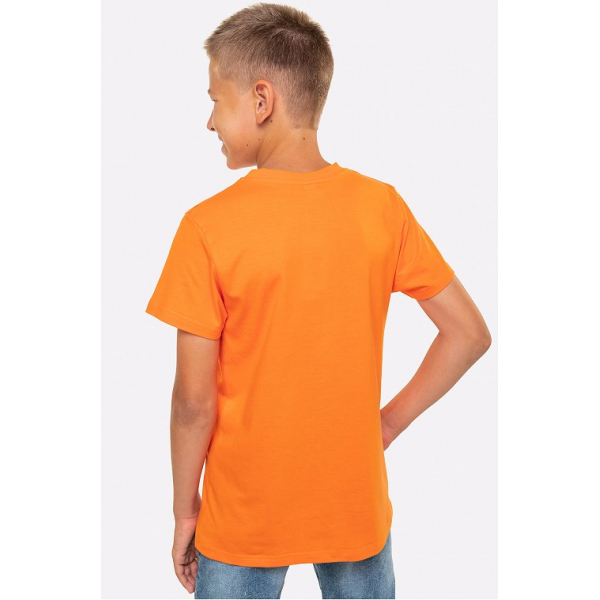 20-00311-7 Футболка для мальчика, 8-12 лет, оранжевый
